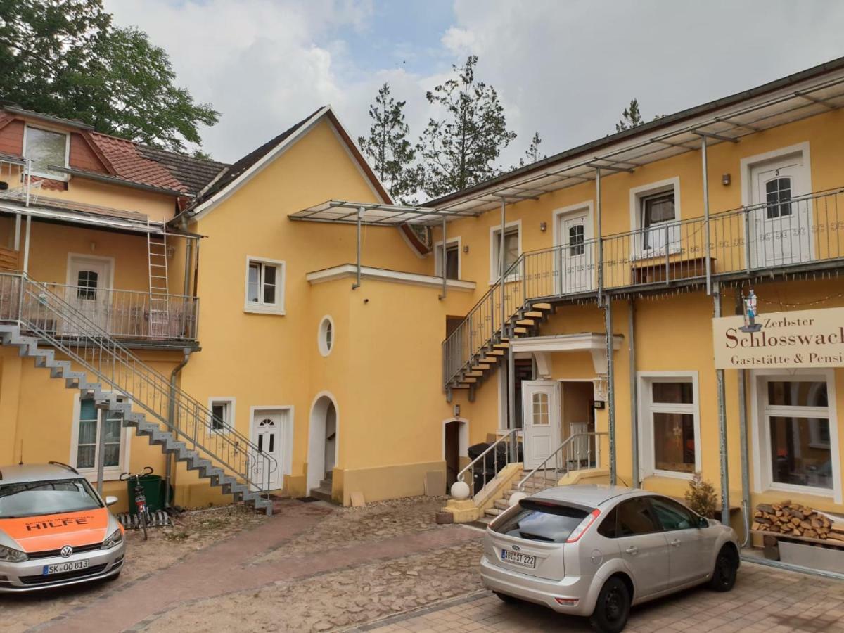 Pension Schlosswache-Zerbst Exterior photo